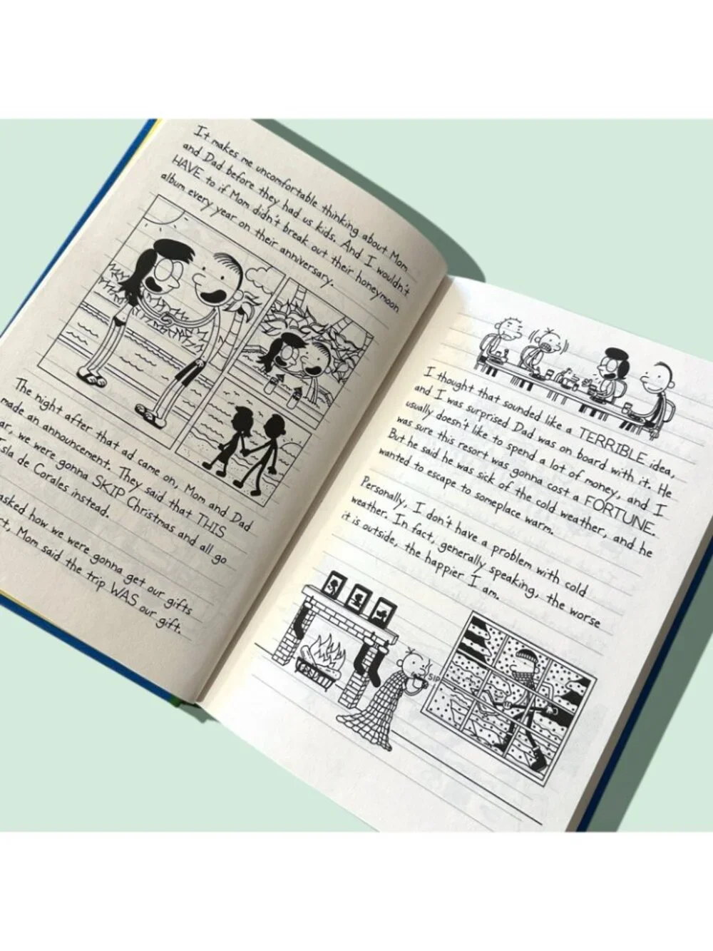 Diary of a Wimpy Kid The Getaway #12 Hardcover Jeff Kinney Kids Chapter Book